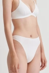 Skin Galen High Leg Brief In White