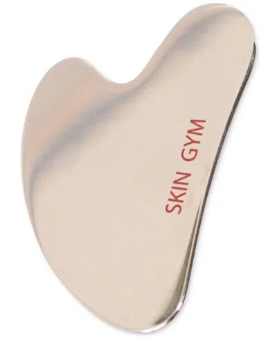 Skin Gym Cryo Stainless Steel Sculpty Heart Gua Sha In Silver