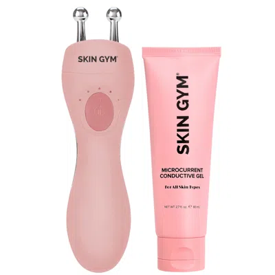 Skin Gym Microcurrent Sculpt Bundle In Pink