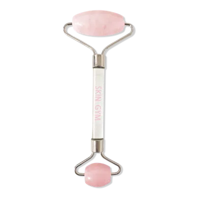 Skin Gym Rose Quartz Crystal Facial Roller - Rose Quartz