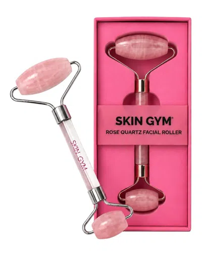Skin Gym Rose Quartz Facial Roller In Pink