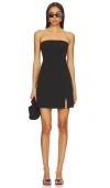 Skin Women's Kayra Strapless Minidress In Black