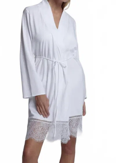 Skin Maggie Robe In White