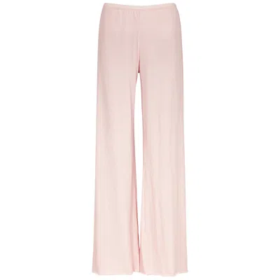 Skin Pima Cotton Pyjama Trousers In Light Pink