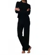 Skin Pyper Pullover Sweater In Black In Black