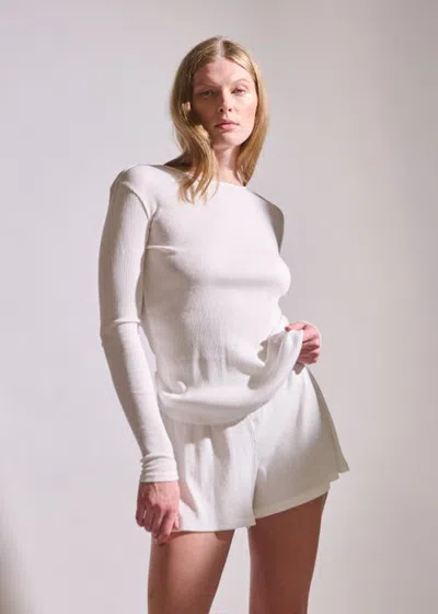 Skin Rayne Shirt In White