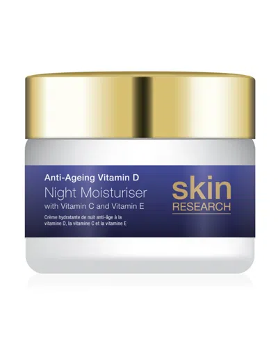 Skin Research 1.69oz Vitamin D, C & E Night Moisturizer In White