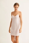 Skin Superfine Pima Cotton Jersey Sexy Slip In Pearl Pink