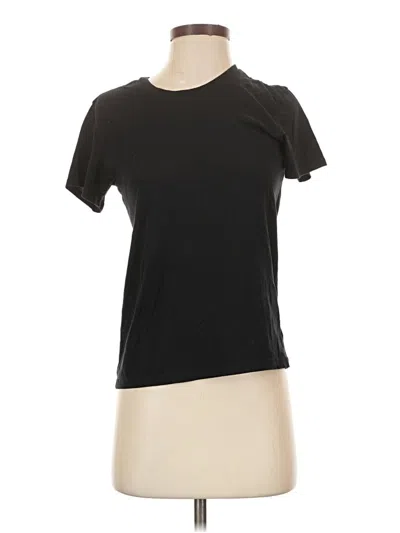Pre-owned Skin Short Sleeve T-shirt In Black