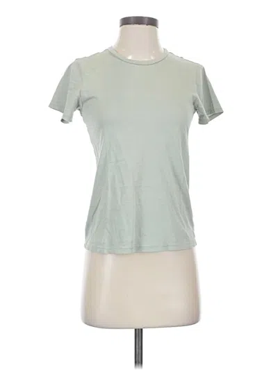 Pre-owned Skin Short Sleeve T-shirt In Green
