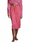 Skin Skylar Sarong In Guava In Pink