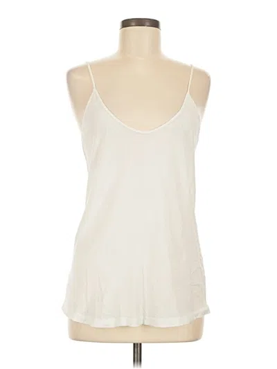 Pre-owned Skin Sleeveless Top Ivory Halter Neckline Tops
