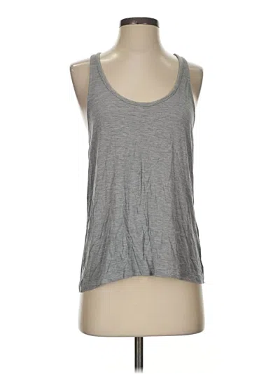 Pre-owned Skin Tank Top Gray Halter Neckline Tops