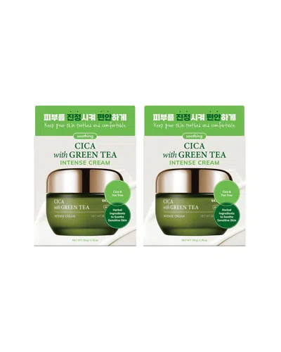 Skin657 Unisex 1.76oz Cica With Green Tea Intense Cream Pack Of 2