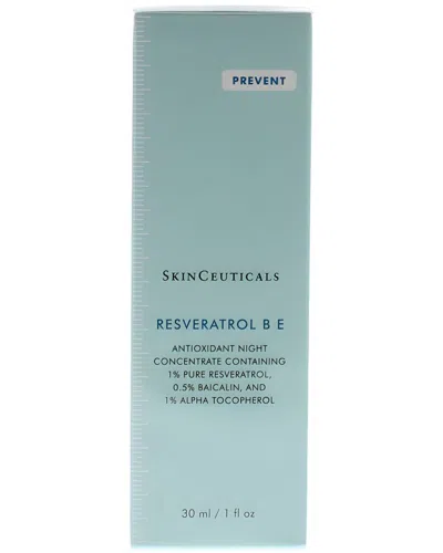 Skinceuticals Unisex 1oz Resveratrol B E Antioxidant Night Concentrate In Transparent