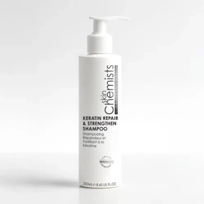 Skinchemists Keratin Repair & Strengthen Shampoo 250ml In White
