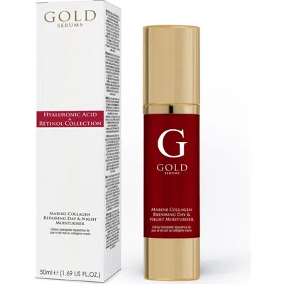 Skinchemists Marine Collagen Repairing Day & Night Moisturiser 50ml In White