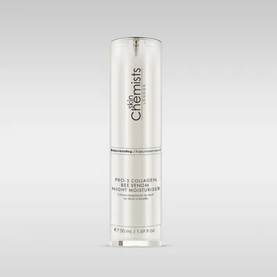 Skinchemists Pro-5 Collagen Bee Venom Night Moisturiser 50ml In Transparent