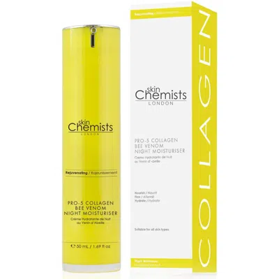 Skinchemists Pro-5 Collagen Bee Venom Night Moisturizer In Transparent