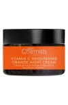 SKINCHEMISTS VITAMIN C BRIGHTENING ORANGE NIGHT CREAM