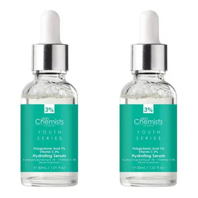 Skinchemists Youth Series Hydrating Serum Polyglutamic Acid 1%, Vitamin C 3% - 2 Ct