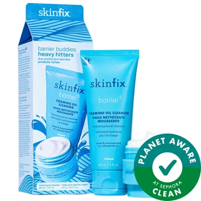 Skinfix Barrier Buddies: Heavy Hitters Hydration Set For Dry + Sensitive Skin In White