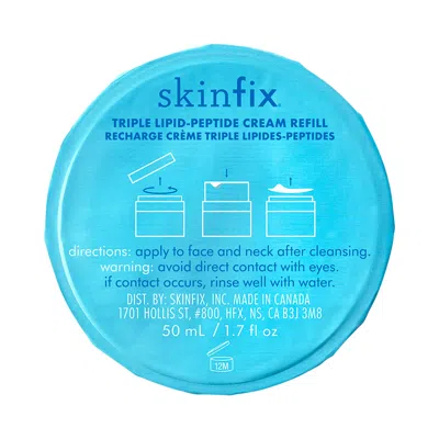 Skinfix Barrier+ Strengthening And Plumping Triple Lipid-peptide Refillable Cream With B-l3 1.7 oz / 50 ml