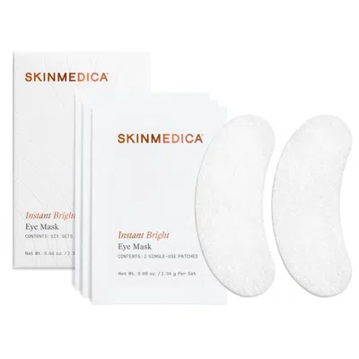 Skinmedica Instant Bright Eye Masks In Transparent