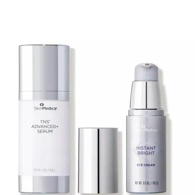 Skinmedica Tns Advanced+ And Instant Bright Eye Cream Duo In White