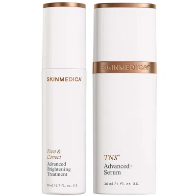 Skinmedica Tns Advanced+ Serum And Even & Correct Advanced Brightening Treatment Duo