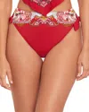 Skinny Dippers Ashbury Flash Bottom In Red