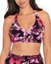 Skinny Dippers Mowie Peppermint Triangle Top In Multi