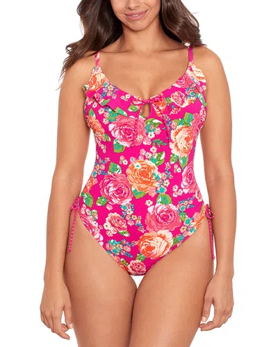 Skinny Dippers Roaslina One-piece In Pink