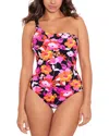 Skinny Dippers Strawberry Shortcake Flapjack One-piece In Multi