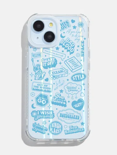 Skinnydip London 1989 Shock I Phone Case In Blue