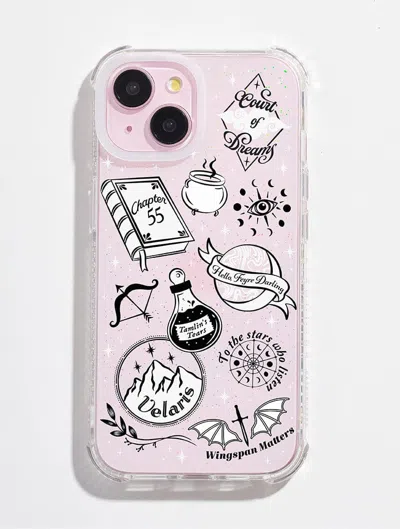 Skinnydip London Acotar Sticker Shock I Phone Case In Pink