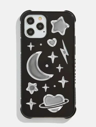 Skinnydip London Black Chrome Celestial Shock I Phone Case