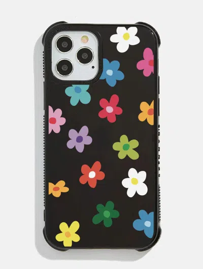 Skinnydip London Black Multi Floral Shock I Phone Case