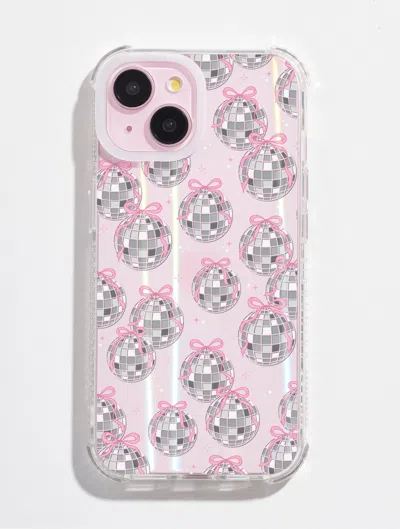 Skinnydip London Bow Disco Ball Shock I Phone Case In Multi