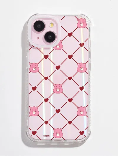 Skinnydip London Care Bears X Skinnydip Heart Shock I Phone Case In Pink