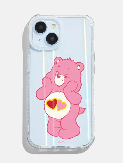 Skinnydip London Care Bears X Skinnydip Love-a-lot Shock I Phone Case In Blue