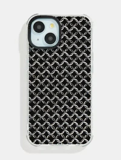 Skinnydip London Chainmail Shock I Phone Case In Black