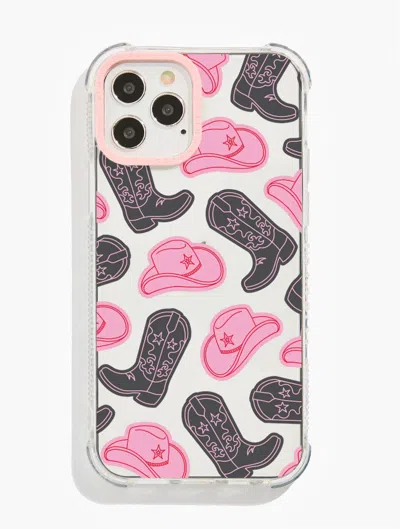 Skinnydip London Cowboy Hat & Boots Shock I Phone Case