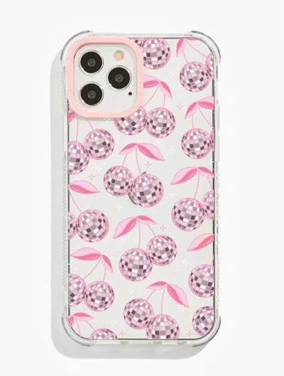 Skinnydip London Disco Cherries Pink Shock I Phone Case