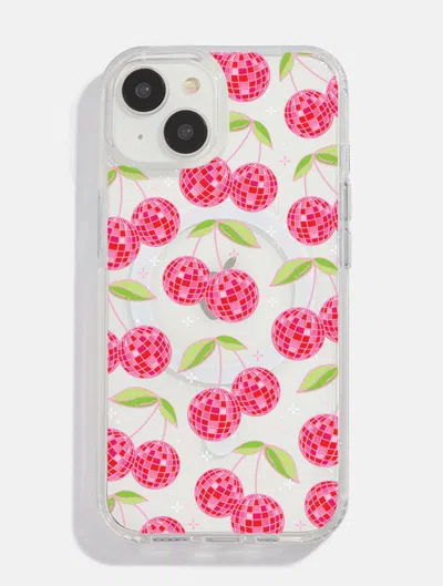 Skinnydip London Disco Cherries Red Mag Safe I Phone Case