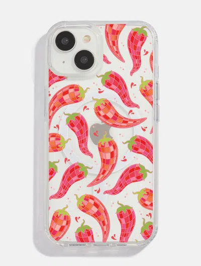 Skinnydip London Disco Chillies Mag Safe I Phone Case In Pink