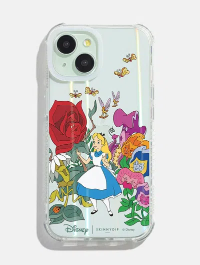 Skinnydip London Disney Alice In The Wild Shock I Phone Case In Blue