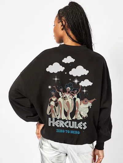 Skinnydip London Disney Hercules Muses Sweatshirt In Black