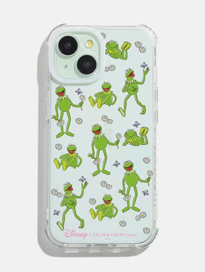 Skinnydip London Disney Kermit Repeat Print Shock I Phone Case In Blue