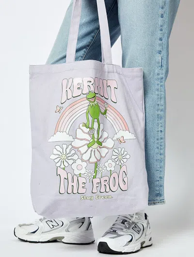 Skinnydip London Disney Kermit The Frog Tote Bag In Gray